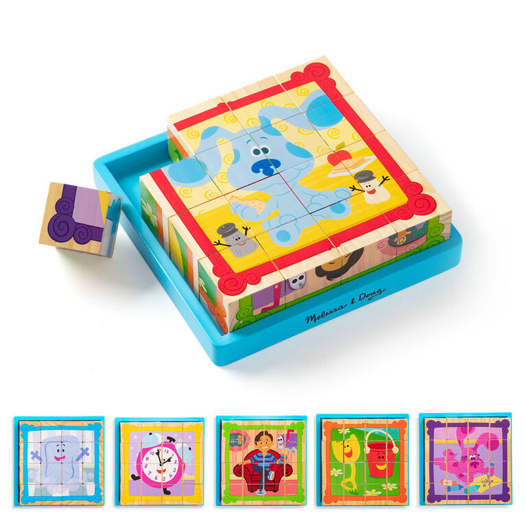 Blues Clues and You Wooden Cube Puzzle