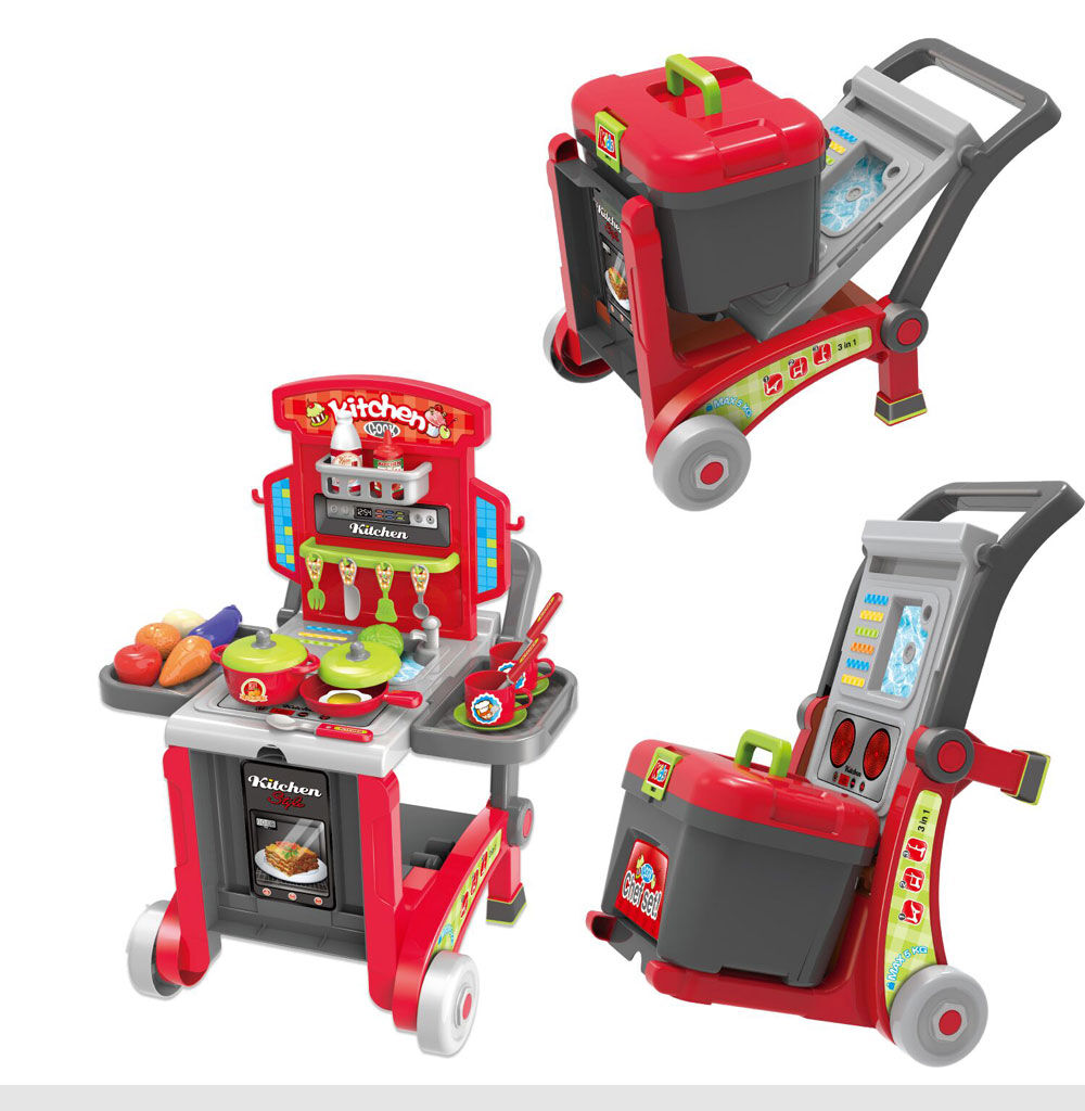 Toy Chef 3 In 1 Children s Full Size Kitchen