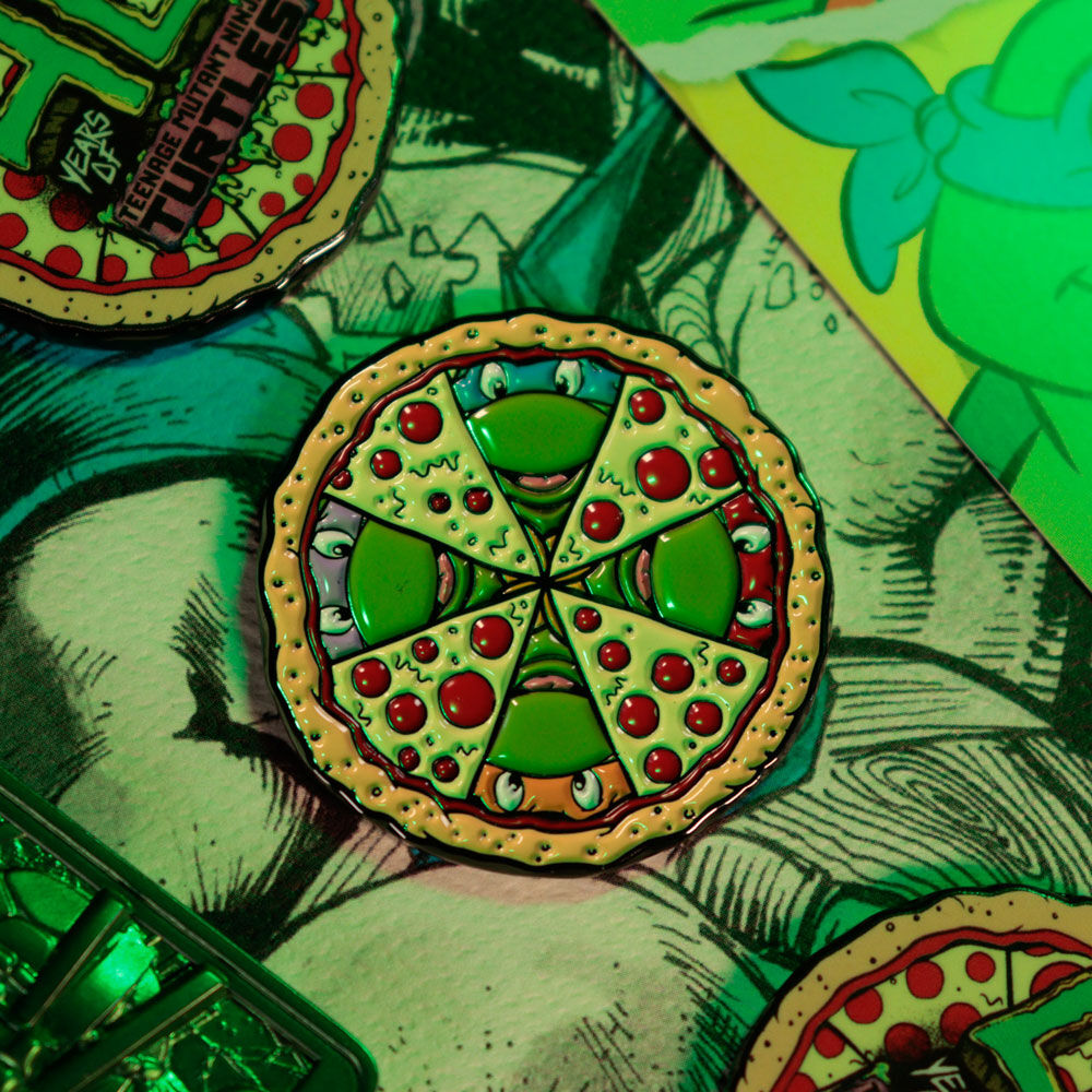 Pièce de collection Édition Limitée des Tortues Ninja Ados Mutantes - 40e Anniversaire