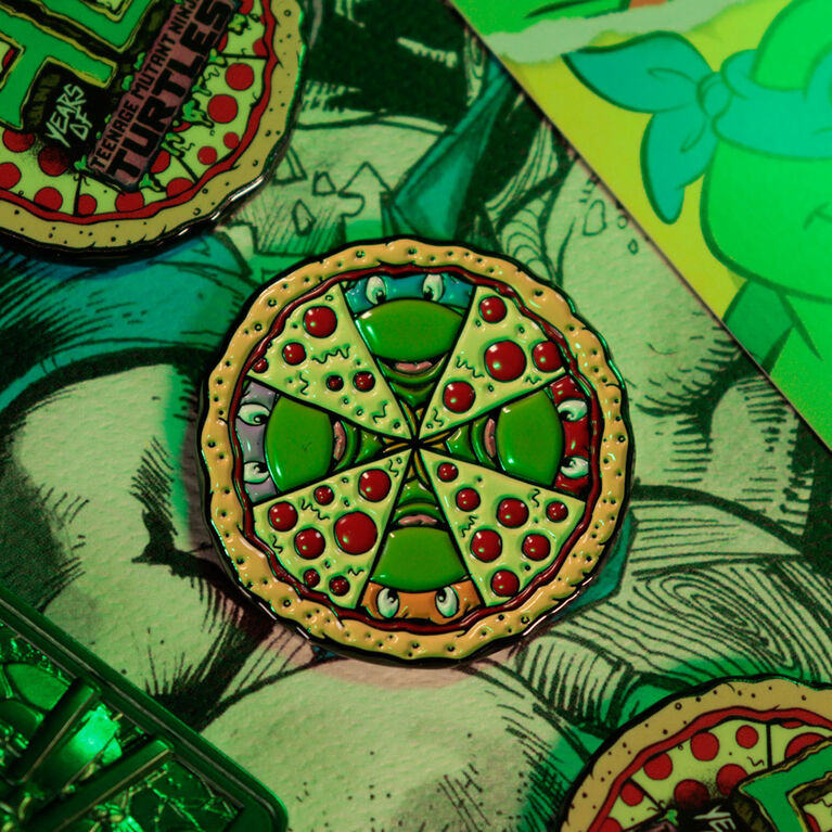 Pi&egrave;ce de collection &Eacute;dition Limit&eacute;e des Tortues Ninja Ados Mutantes - 40e Anniversaire