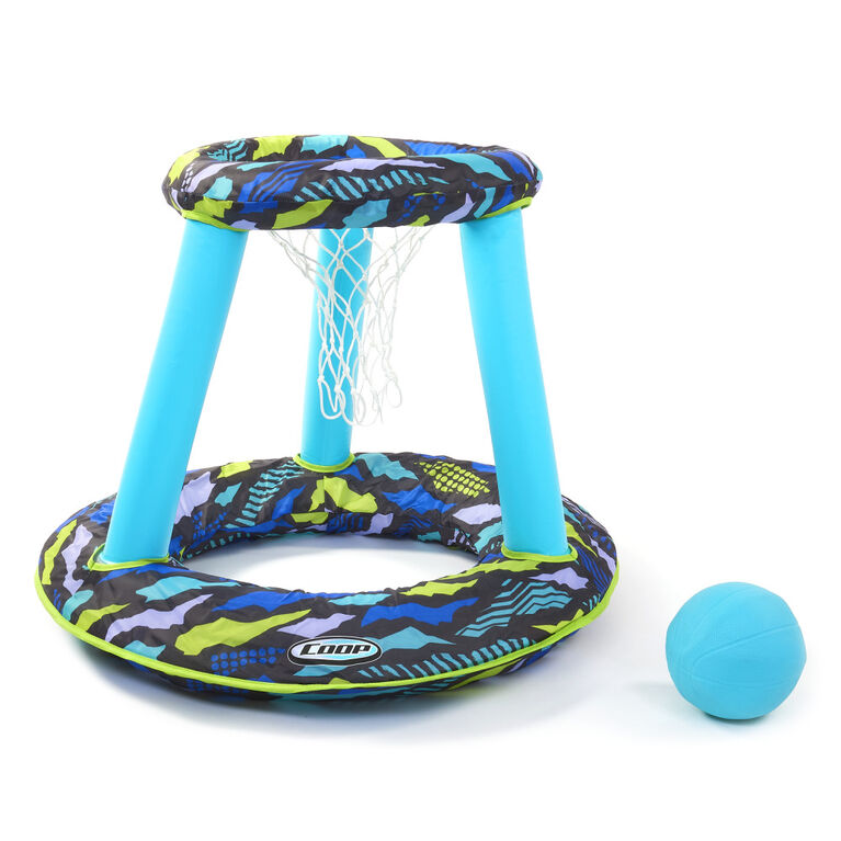 COOP Hydro Spring Hoops, Pool Toy, Inflatable Pool Game Basketball Set