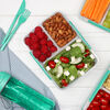 Sistema To Go Multi Split Meal & Food Container with Dividers & Clips, 820 mL, Colour May Vary