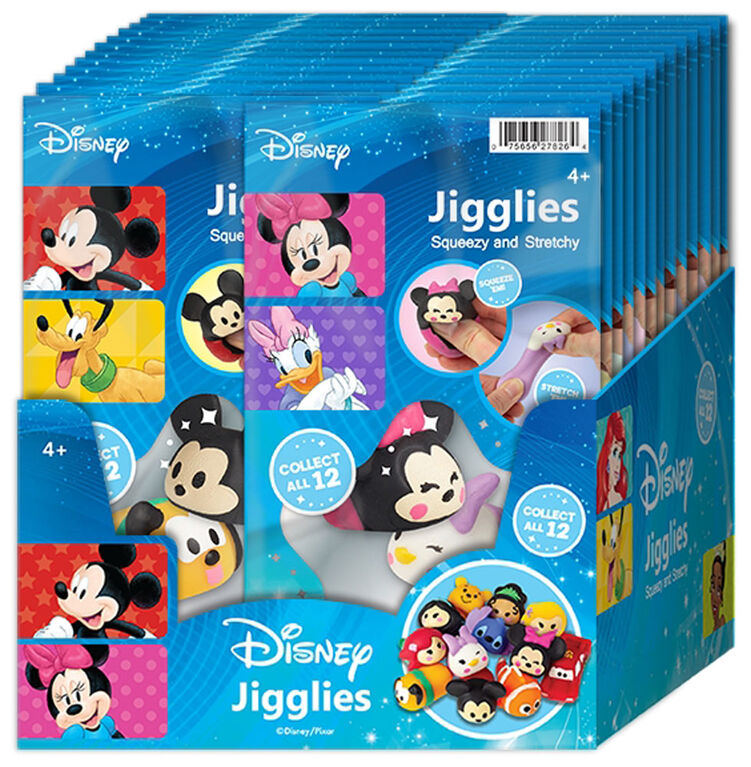 Disney Jiggly 2pk - Pooh / Stitch