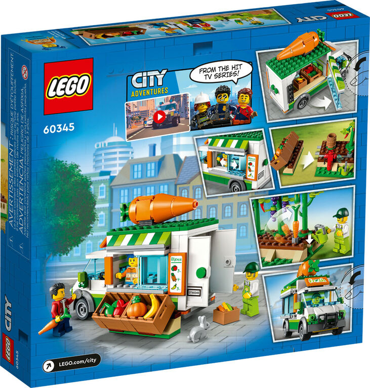 LEGO City Farmers Market Van 60345 Building Kit (310 Pieces)
