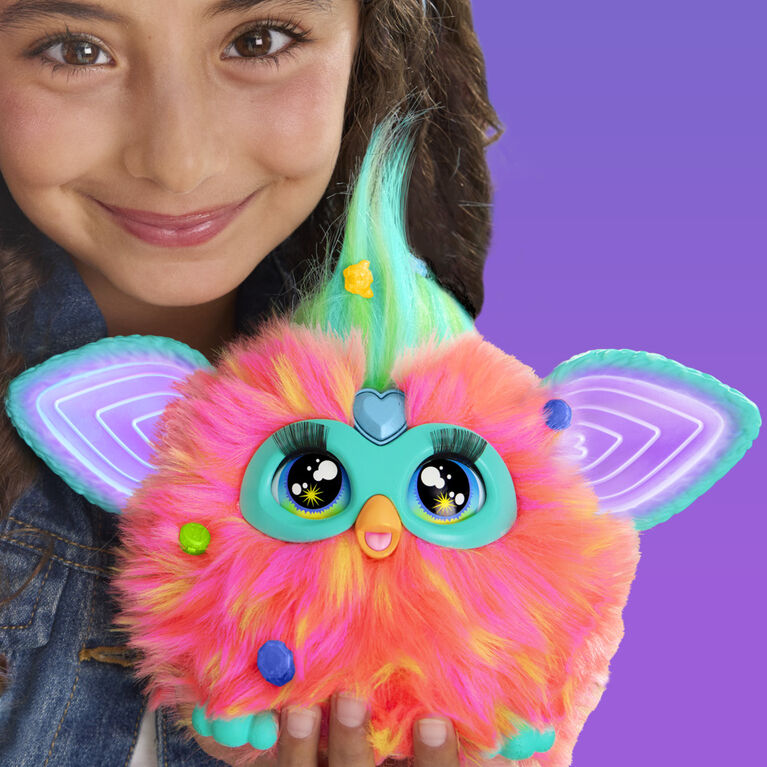 Furby Coral Interactive Plush Toy English Version Toys R Us Canada