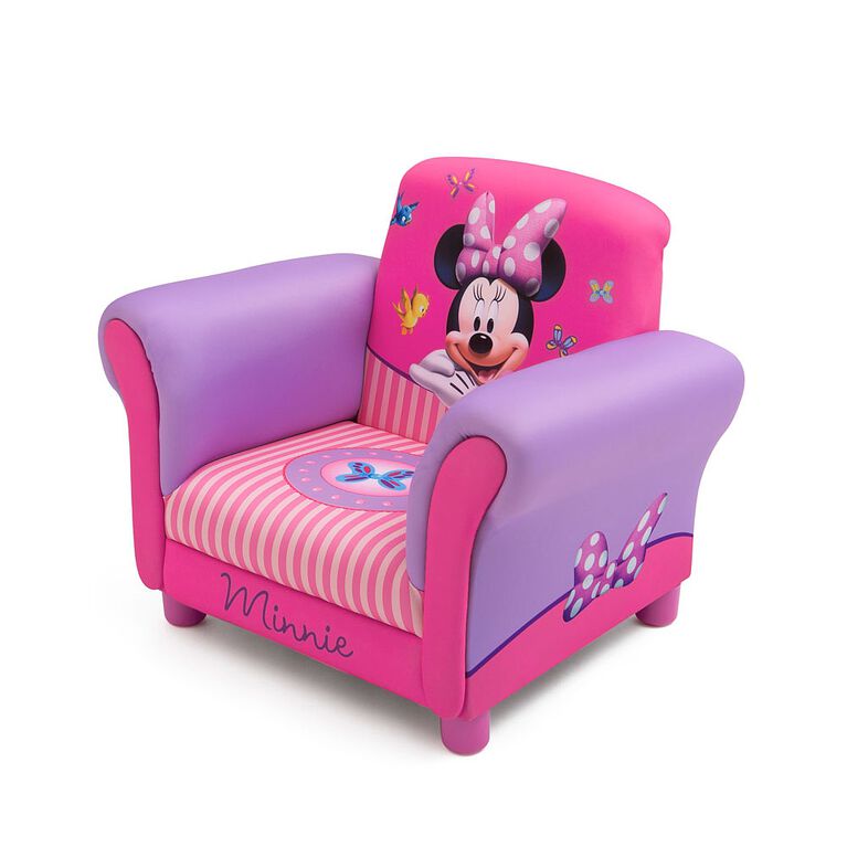 Disney Minnie Mouse Upholstered Chair, Minnie Mouse Upholstered Chair Canada