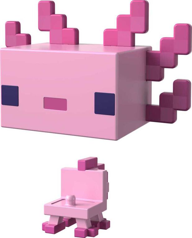 Minecraft -Mini Têtes de créatures -Figurines articulées du jeu vidéo