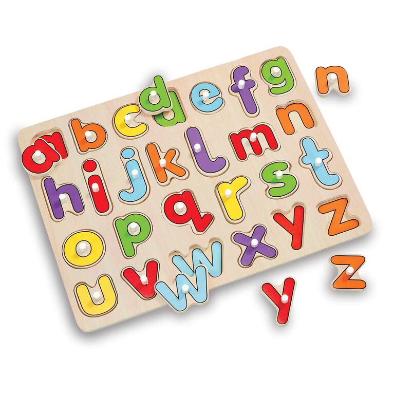 Woodlets Lifting Puzzle Alphabet R Exclusive Toys R Us Canada