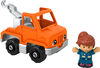 Fisher-Price Little People Help and Go Tow Truck and Figure Set for Toddlers, 2 Pieces