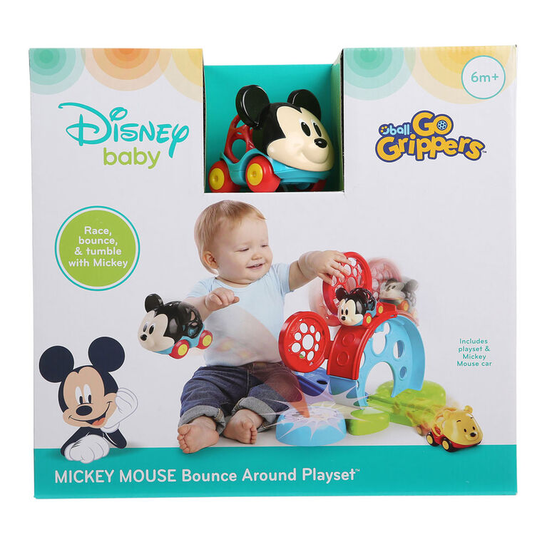 Disney Baby Mickey Mouse Bounce Around Playset - English Edition