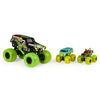 Monster Jam, Curse of the Gasoline 3-Pack of Official Exclusive Monster Jam Die-Cast Trucks - R Exclusive