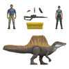 Jurassic World Rebirth Storypack with Exclusive Spinosaurus, 2 Human Figures & Accessories