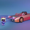L.O.L. Surprise! Car-Pool Coupe with Exclusive Doll, Surprise Pool & Dance Floor - English Edition