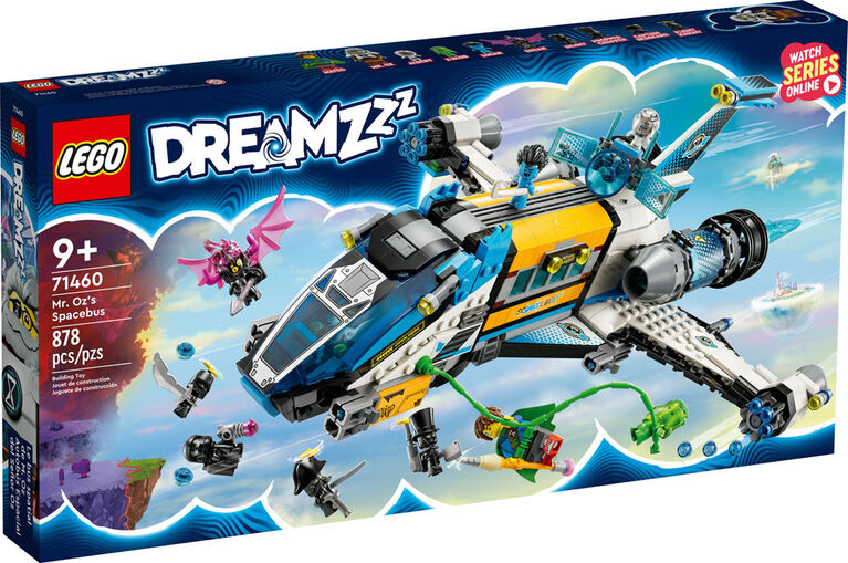 LEGO DREAMZzz Mr. Oz's Spacebus 71460 Building Toy Set for Kids (878 Pieces)