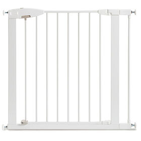 Barrière De Sécurité À Fermeture Pratique Brica - Métal Blanc - Notre exclusivité