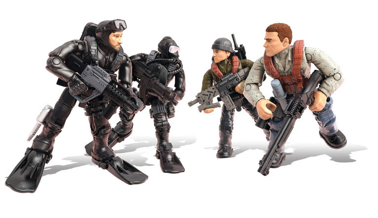 Mega Construx - Call of Duty - SEALS contre Sous-mariniers.