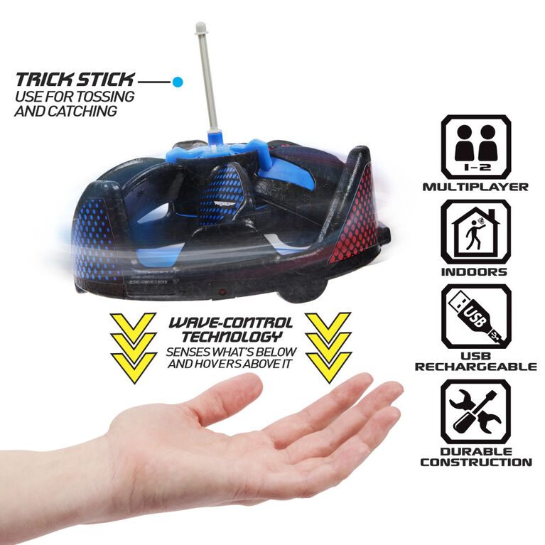 Air Hogs Gravitor with Trick Stick, USB Rechargeable Flying Toys