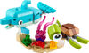 LEGO Creator 3in1 Dolphin and Turtle 31128 Building Kit (137 Pieces)