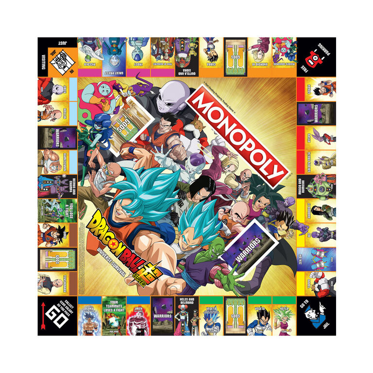 MONOPOLY: Dragon Ball Super Board Game - English Edition