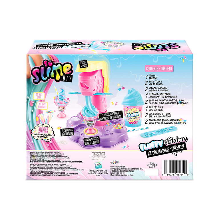 Fluffy'licious- Slime station fabrique à crème glacée - Bricolage