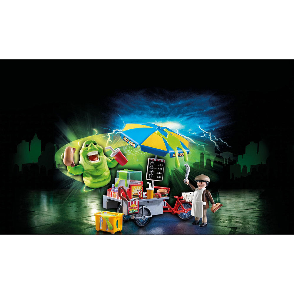 Ghostbusters hot dog stand top