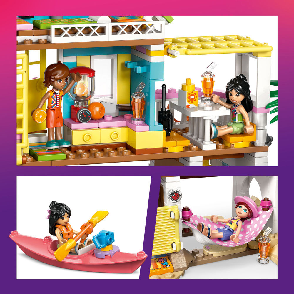 LEGO Friends Beach House with Seals Building Toy for Girls, Boys, & Kids, Ages 7+ - 42699