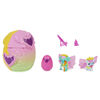 Hatchimals CollEGGtibles, Coffret Family Hatchy Home Rainbow-cation avec 3 personnages et jusqu'à 3 bébés surprises (les styles peuvent varier)