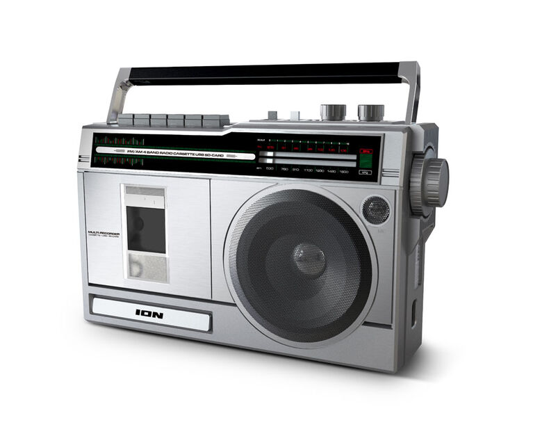 Ion Retro Rocker Speaker Retro Compact Boombox