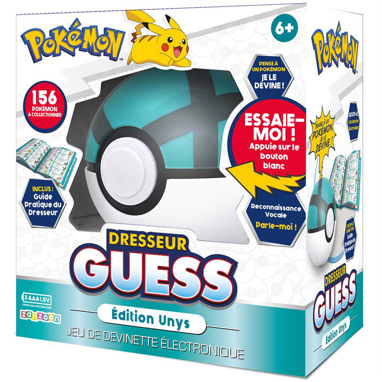Pokemon Trainer Guess Unova - French Edition