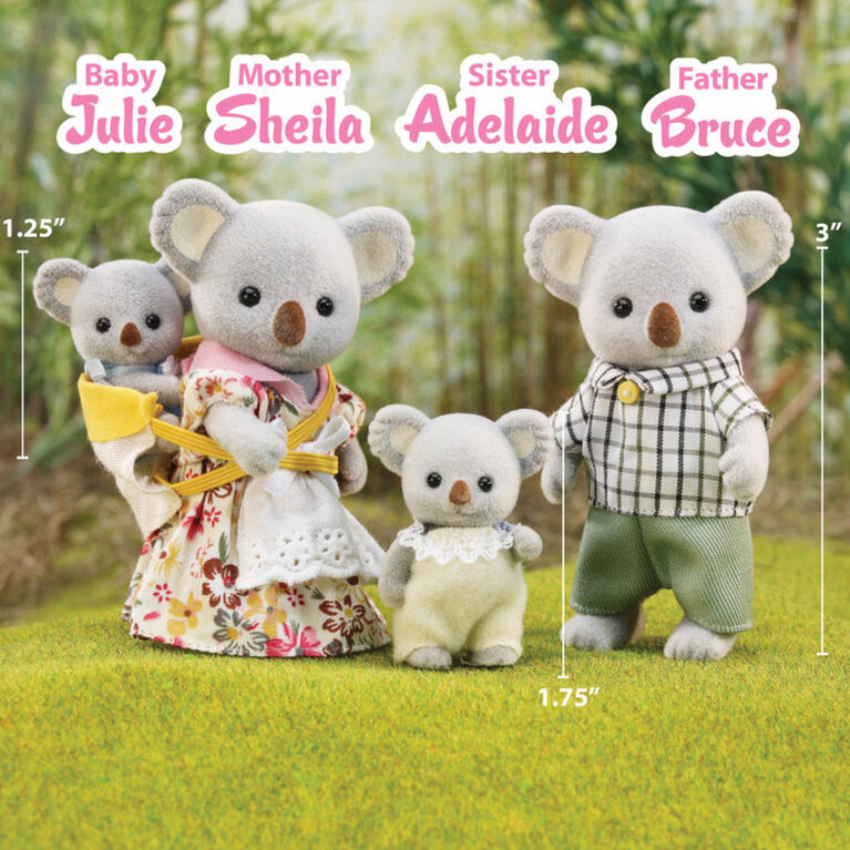 Calico Critters - Outback Koala Bear Family