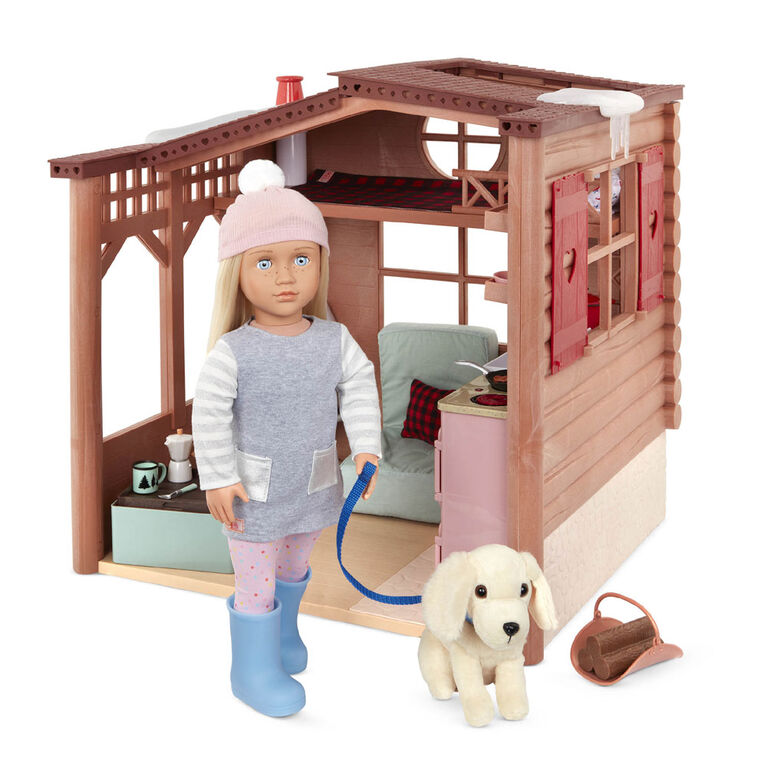 Our Generation Winter Cabin Set W/ Electronics Toys R Us Canada
