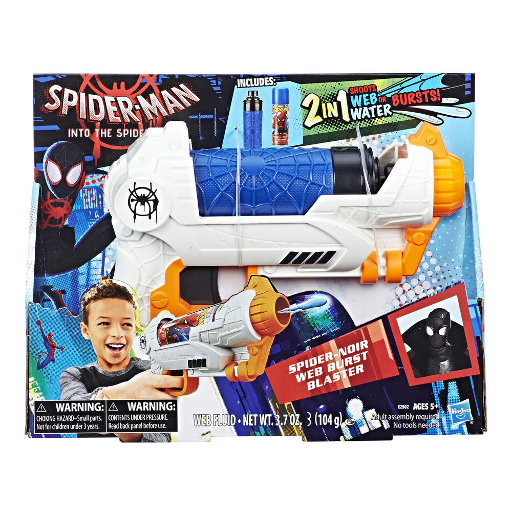 Spider Man Into the Spider Verse Spider Noir Web Blaster Toys R