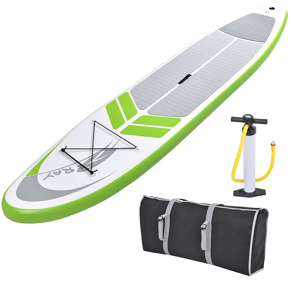 Blue Wave - 12 Foot Inflatable Paddleboard with Pump