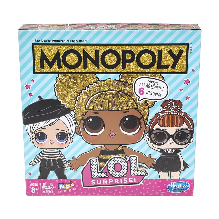 Monopoly Game: L.O.L. Surprise! Edition - English Edition