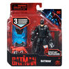 DC Comics, Figurine articulée Batman de 10 cm avec 3 accessoires et une carte mystère