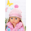 Ensemble de manteau rose de BABY born, 43 cm