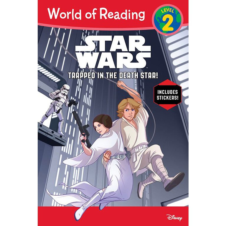 World of Reading Star Wars Trapped in the Death Star! (Level 2).