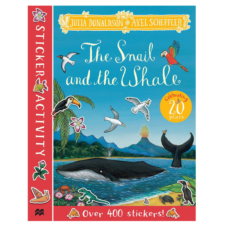 The Snail And The Whale Sticker Activity Book - English Edition
