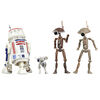 Star Wars The Black Series R5-D4, BD-72 & Pit Droids, Star Wars: The Mandalorian Collectible 6 Inch Action Figure 4-Pack
