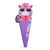 Coco Surprise Neon Plush Toy with Baby Collectible Pencil Topper Surprise in Cone by ZURU