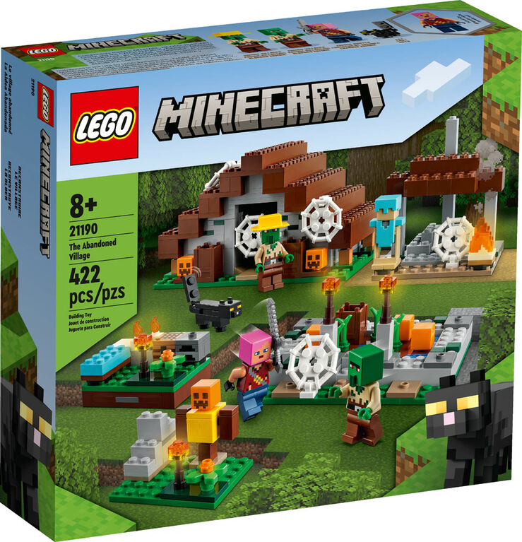 LEGO Minecraft Le village abandonné 21190 Ensemble de construction (422 pièces)