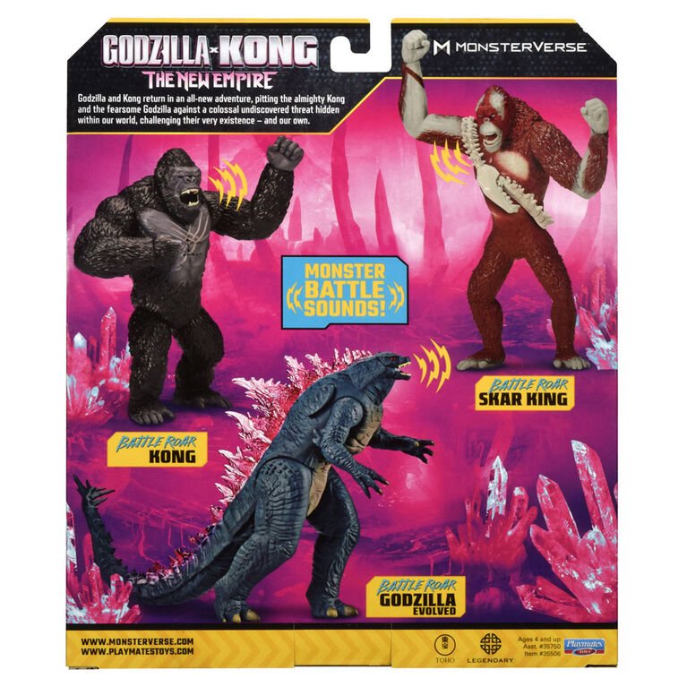 Godzilla x Kong 7"Figure Battle Roar Godzilla Evolved