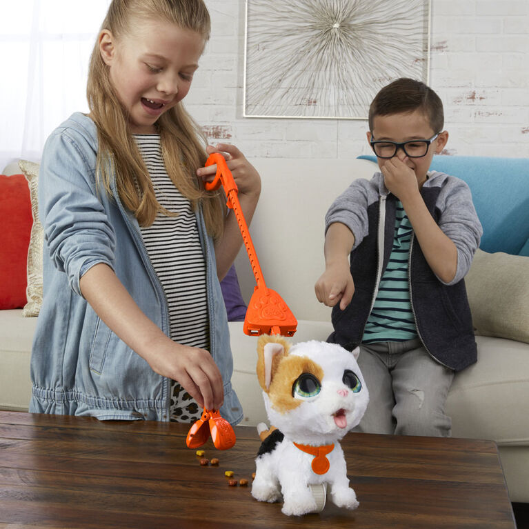 furReal Grands pas Poopalots, animal interactif (chaton)