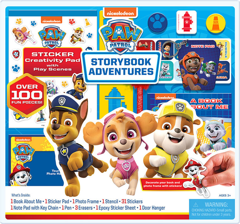 Trousse d,activités de 100 éléments - Paw Patrol - Édition anglaise