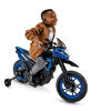 Huffy 6V R1 Kids Battery-Powered Ride-On Motorcycle, Blue