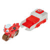 Collection de jouets Launch & Go Ricky Zoom incluant une Figurine de luxe Ricky Zoom - Figurine 3po - Jouet Motocyclette et Speed Launcher avec les Roues libres, se tient débout - Notre exclusivité