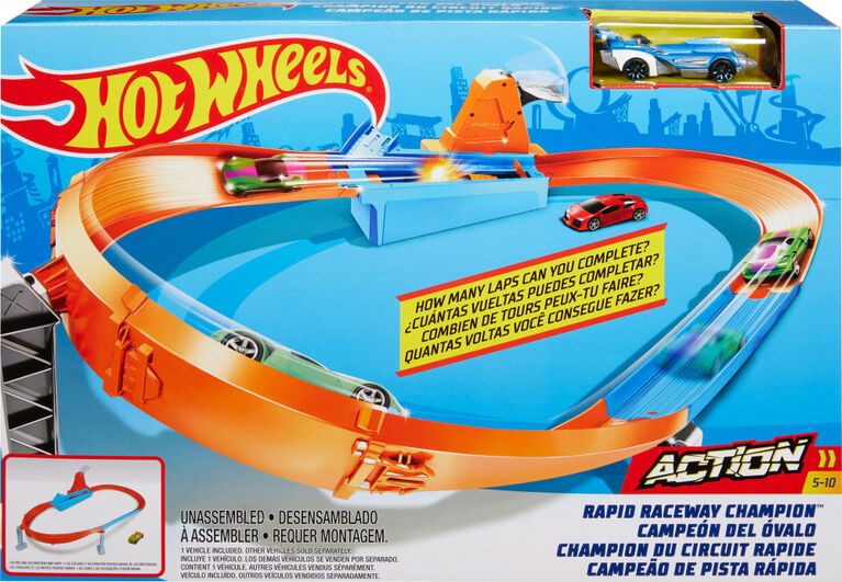 Hot Wheels Drift Master Champion, Playset - English Edition