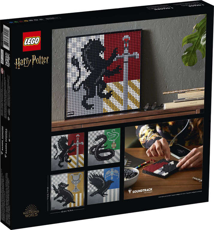 LEGO ART Harry Potter Hogwarts Crests 31201 (4249 pieces)