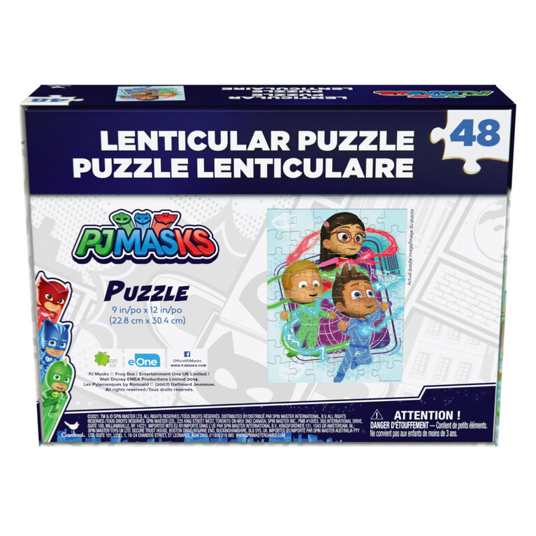PJ Masks Lenticular (3-D) Puzzle