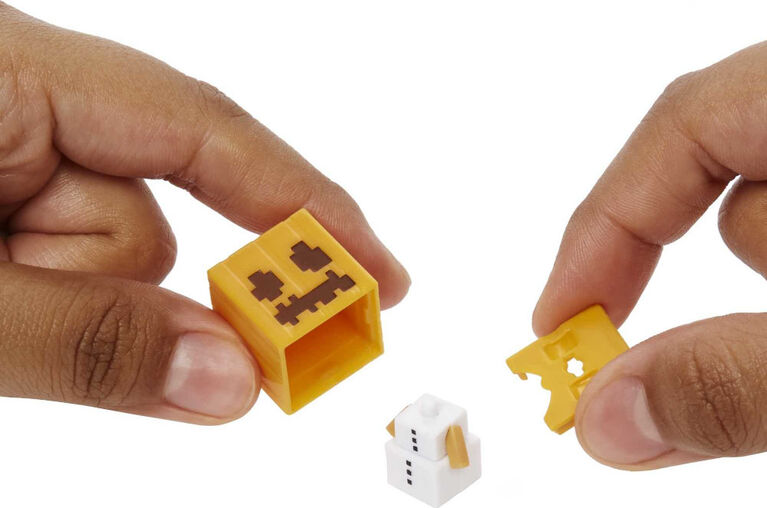 Minecraft Mob Head Minis Snow Golem Figure